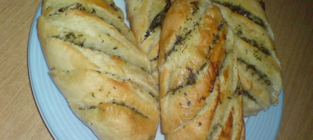Багеты с Пармезаном и чесноком