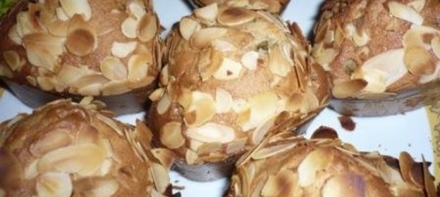 Кексы «ЛАЙМ и МИНДАЛЬ»