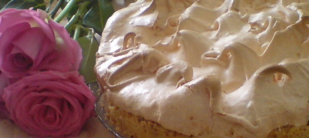 Пирог ШОКОЛАД-МИНДАЛь-МЕРЕНГА/мой скромный подарок замечательной и талантливой Наташе(Ruletka)