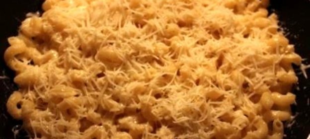 Макароны со сливками