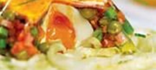 Яйца в желе с мадерой