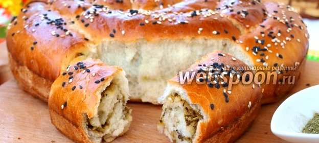 Хлеб с сыром и прованскими травами