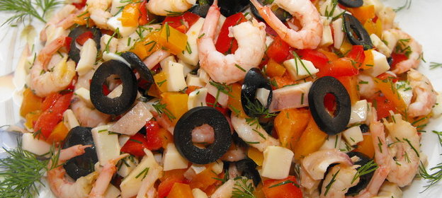 Салат Морская история