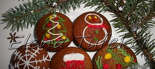 Кексы Новогодние