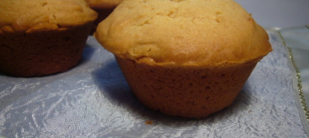 Арахисовые кексы с варёной сгущёнкой