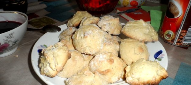 Осеннее печенье с яблоками