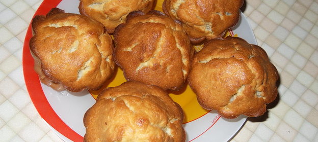 Новогодние мандариновые маффины с корицей и имбирем