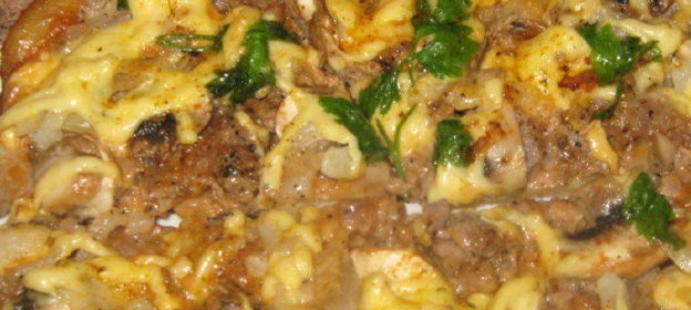 Пицца на сковороде