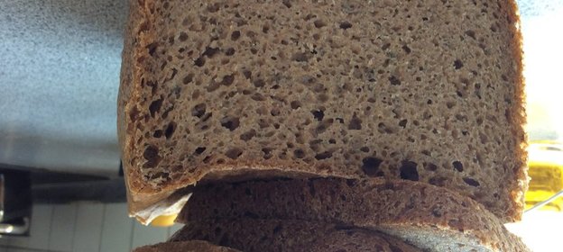 Пшенично-ржаной хлеб с водорослями