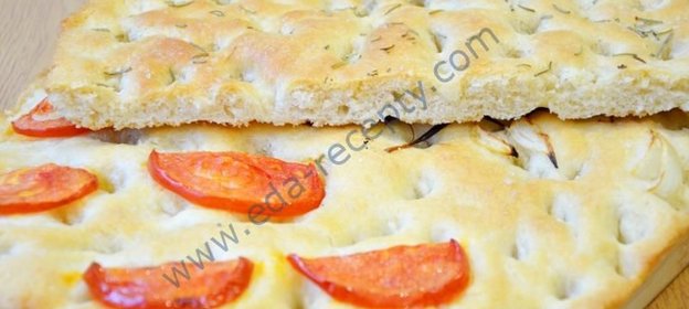 Хлеб фокачча тонкая