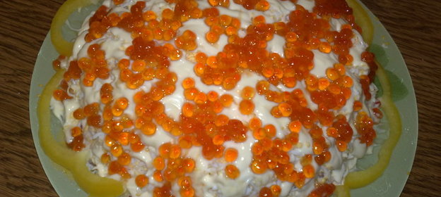 салат Богатство морское