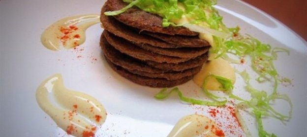 Оладьи из куриной печени