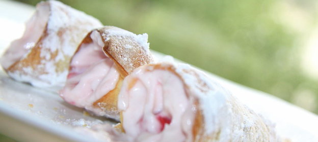 Паста с клубникой