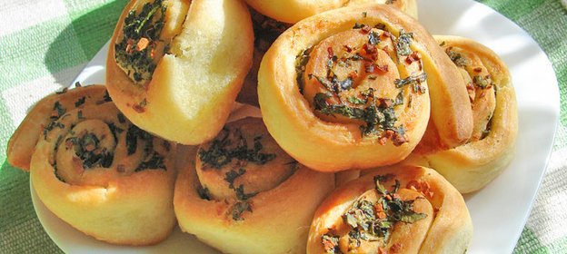 Чесночные булочки