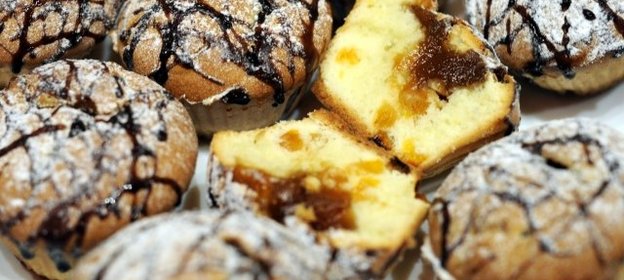 Кексы с повидлом