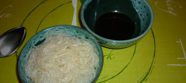 Летняя лапша в японском стиле