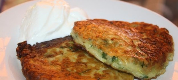Кабачковые оладьи По-сельски