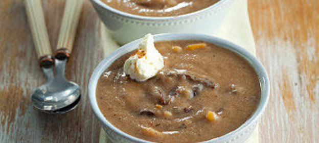 Сладкий хлебный суп