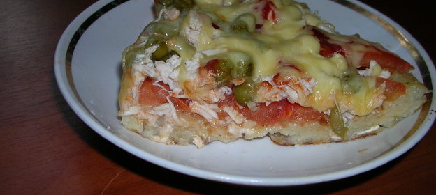 Пицца на дранике