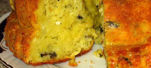 Сырный кекс Три поколения