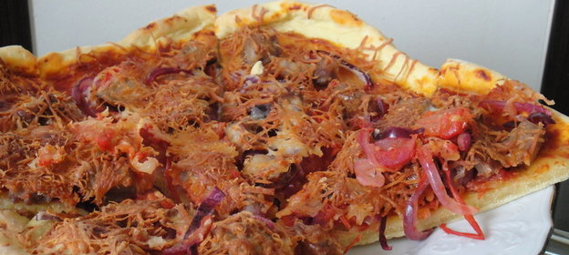 Домашняя недрожжевая пицца