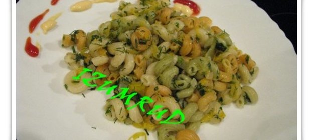 Макароны с тыквой