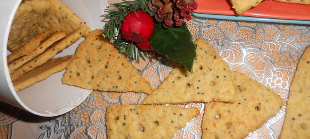 Сырное печенье с киноа