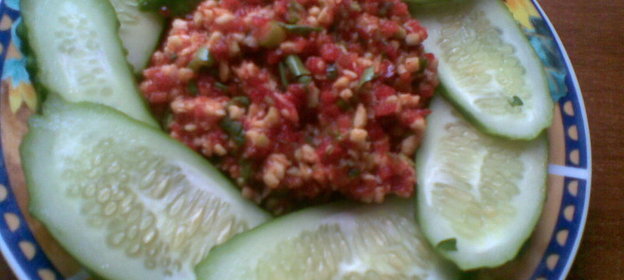 Сальса с овощами