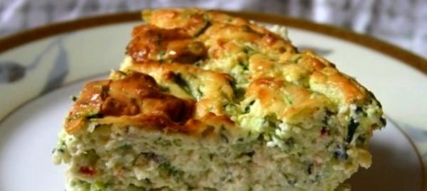 Запеканка из кабачков в мультиварке