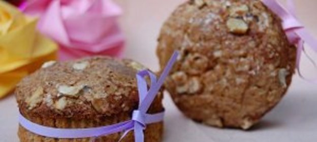 Орехово-банановые кексы как вариант