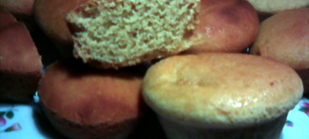 Кукурузно-медовые булочки (постные)