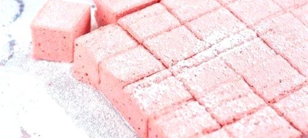 Клубничный рахат-лукум