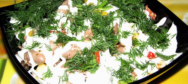 Салат Сердечный