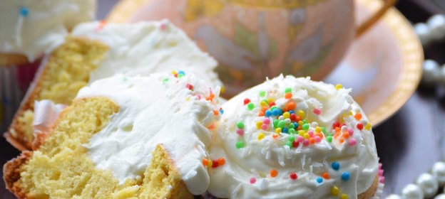 Кексики со взбитыми сливками из детской смеси